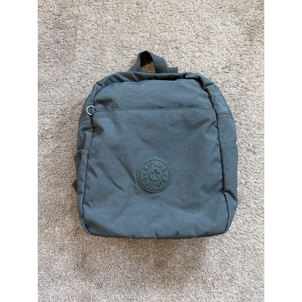 Kipling Seoul Small Backpack Green Blue Gorpcore Daypack KI239920FE